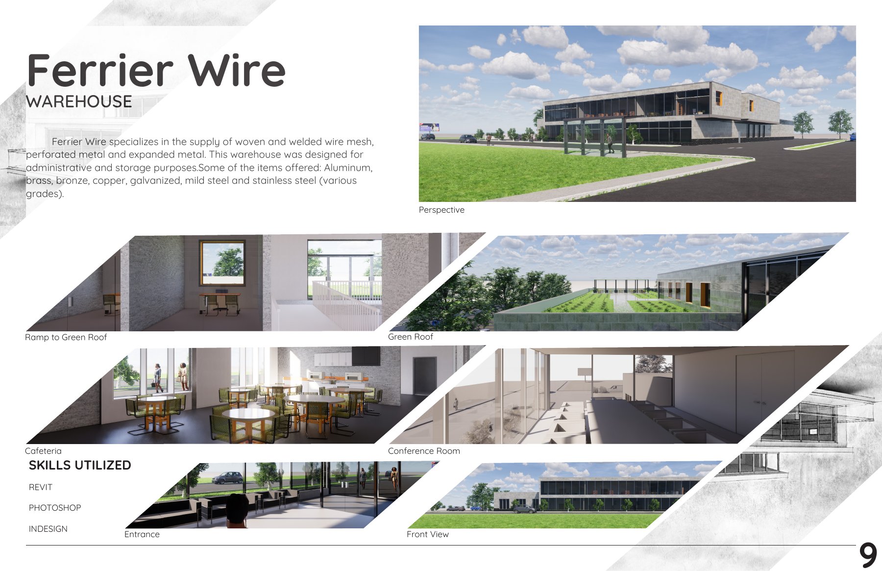 Ferrier Wire warehouse: concept renderings